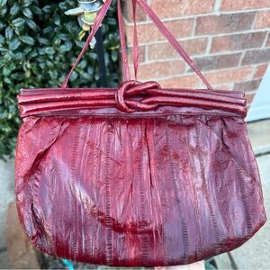 Eel Skin Vintage Sun Co bag.